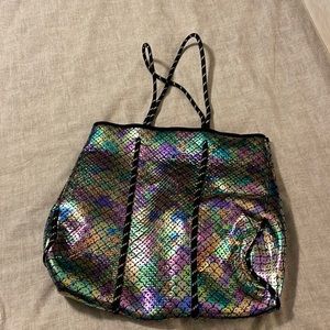 Neoprene tote bag
